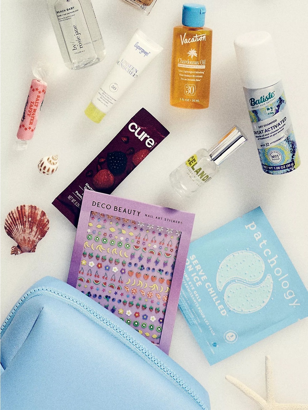 By Anthropologie 12-Piece Summer Beauty Bag - Picture 2 of 6